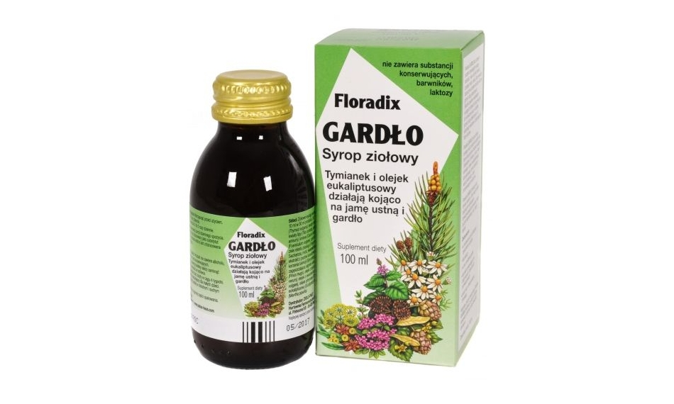 Floradix Gardło syrop 100 ml