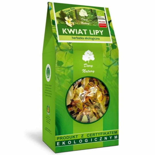 Kwiat Lipy Herbatka Eko 30 g Dary Natury