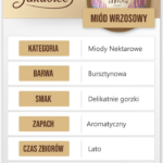 Miód Wrzosowy 400 g Jakubiec - zdjęcie 2