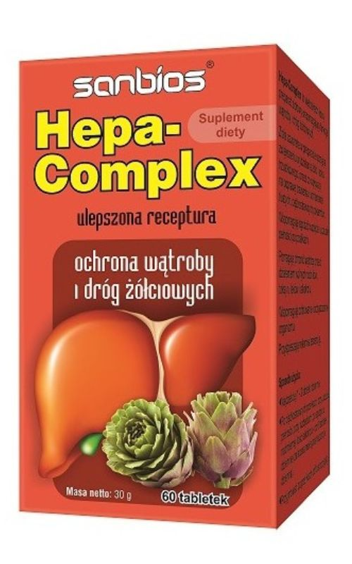 Hepa-Complex 60 tabletek SANBIOS