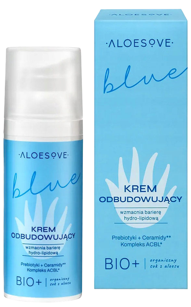 Aloesove Blue Krem Odbudowujący do Twarzy