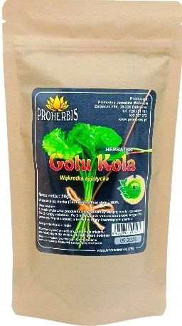 Proherbis Gotu Kola (wąkrotka azjatycka) 50 g
