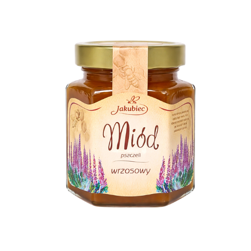Miód Wrzosowy 400 g Jakubiec