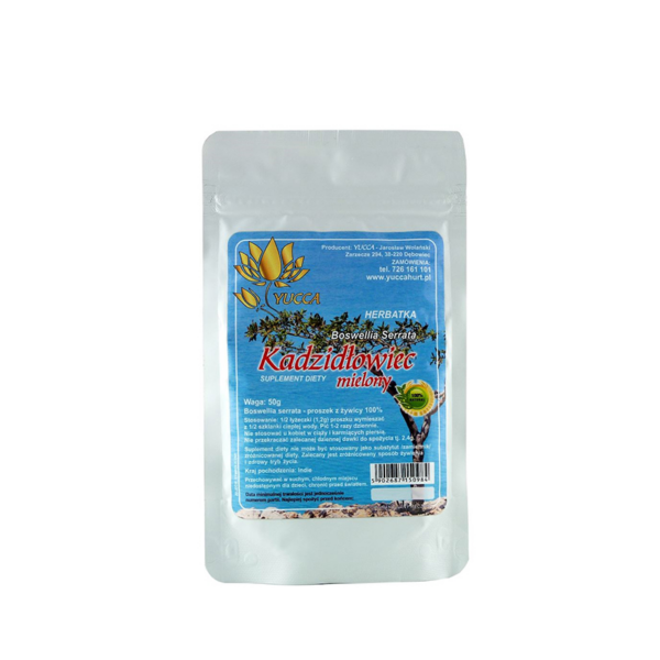 Kadzidłowiec – Boswellia Serrata – proszek z żywicy 50 g Proherbis