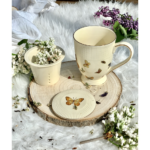 ECRU Kubek z zaparzaczem MOTYLKI - zdjęcie 4