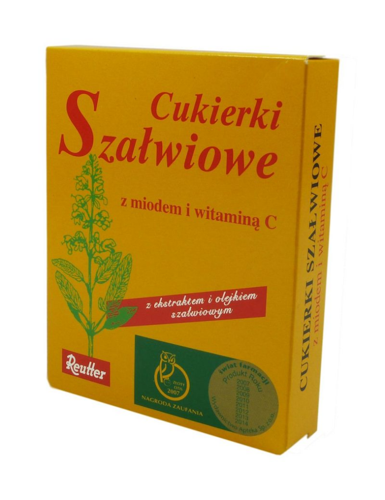 Cukierki Szałwia z Miodem 50 g REUTTER