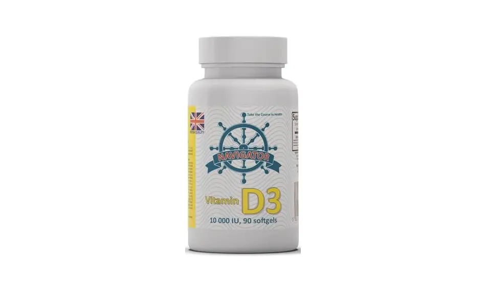 Witamina D3 10000 IU 90 kapsułek żelowych  Navigator Supplements