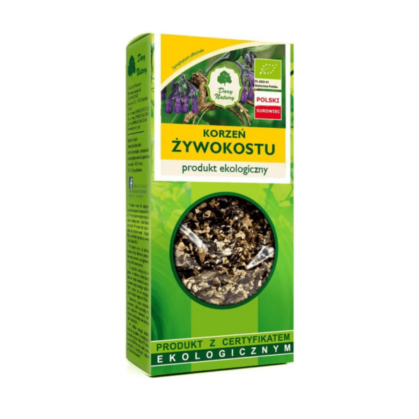 Korzeń Żywokostu EKO 100 g Zioła Dary Natury