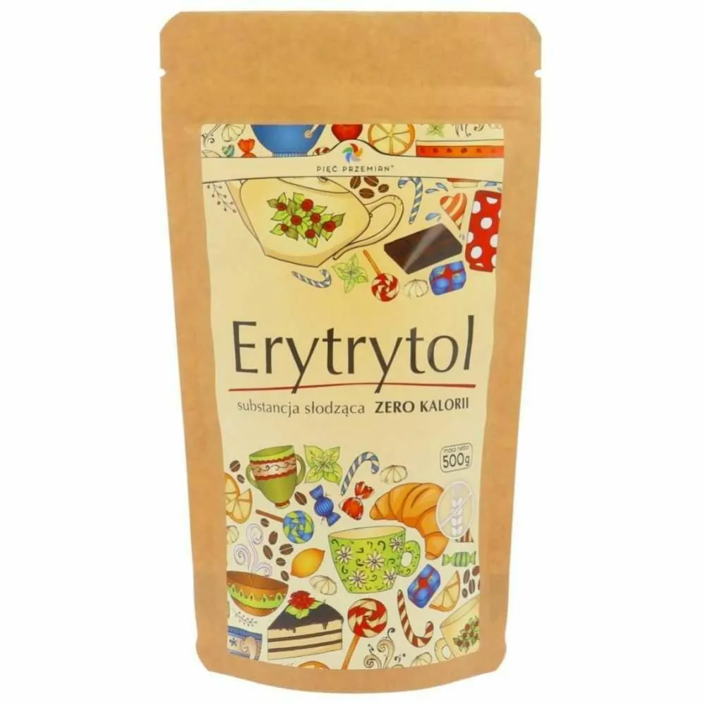Erytrytol 500 g – Pięć Przemian