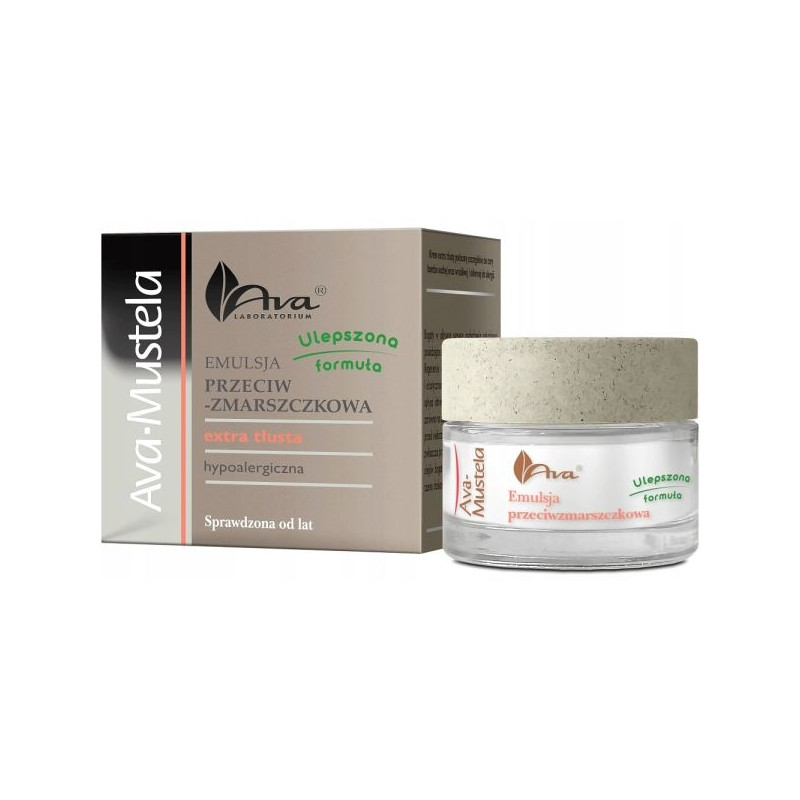 Ava Laboratorium Ava-Mustela emulsja przeciwzmarszczkowa extra tłusta 50 ml