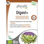 Tabletki na Wsparcie Trawienia (digest+) BIO 30 sztuk Physalis