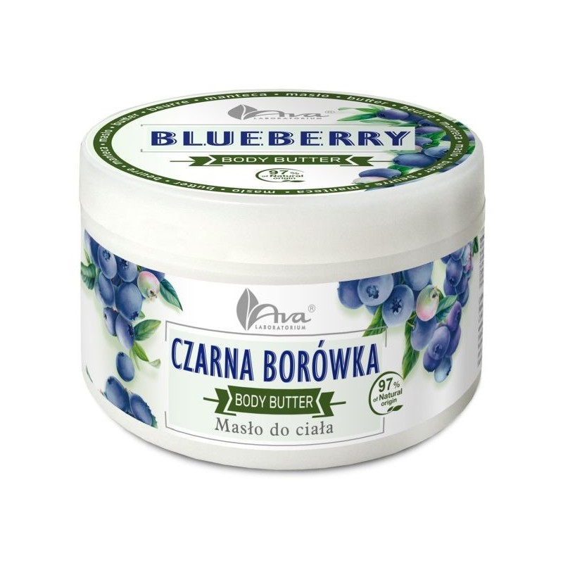 Ava Laboratorium Body Butter masło do ciała Czarna Borówka 250 g