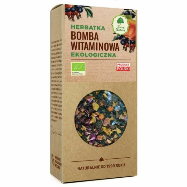 Herbatka Bomba Witaminowa EKO 100 g Dary Natury
