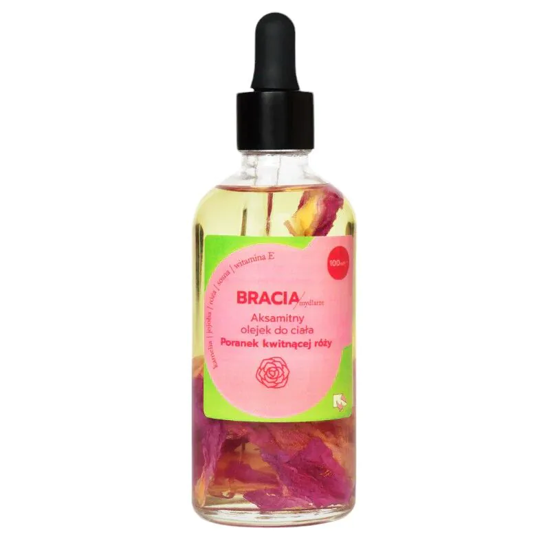 Bracia Mydlarze Aksamitny Olejek do ciała, Poranek Kwitnącej Róży