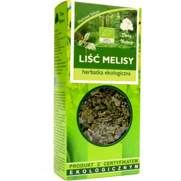 Herbatka Melisa liść 25 g Dary Natury Bio
