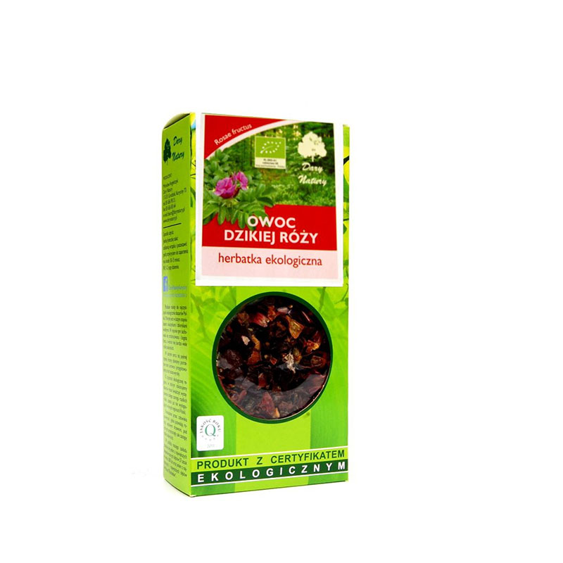 Herbatka Dzika Róża 50 g DARY NATURY BIO