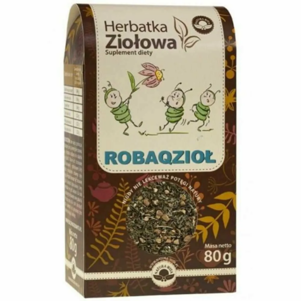 Herbatka Ziołowa Robaqzioł 80 g Natura Wita