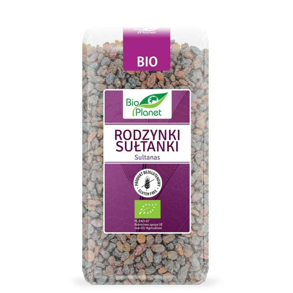 Rodzynki Sułtanki Bio 400 g Bio Planet