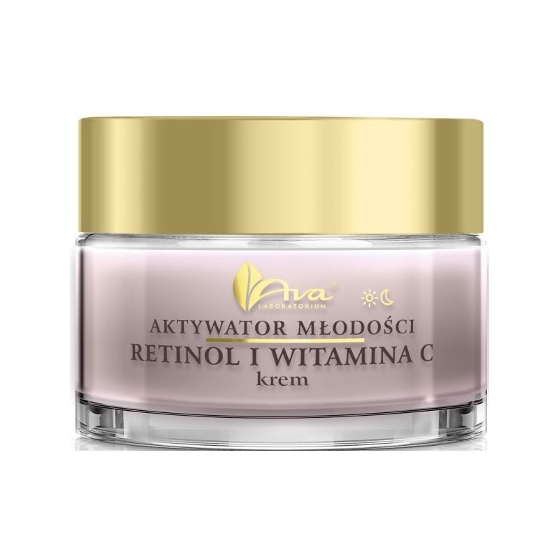 Ava Laboratorium Aktywator Młodości krem do twarzy z retinolem i witaminą C 50 ml