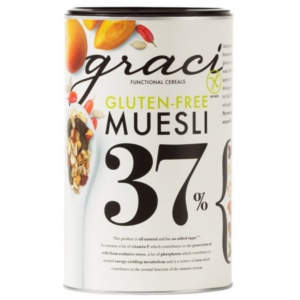 GRACI Musli bezglutenowe z 37% suszonych owoców i nasion