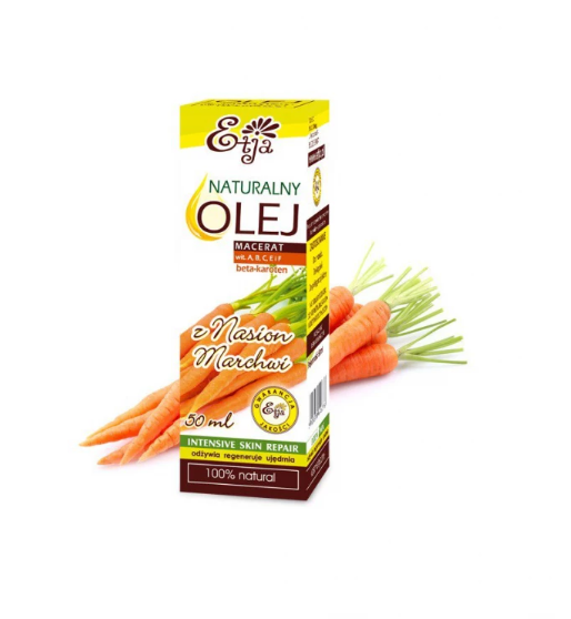 Olej Z Marchwi Macerat Naturalny 100% 50 ml Etja