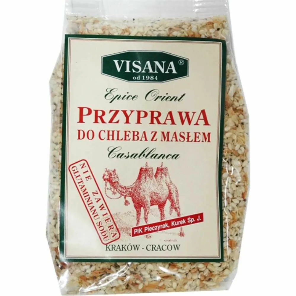 Przyprawa do Chleba z Masłem Casablanca 85 g Visana