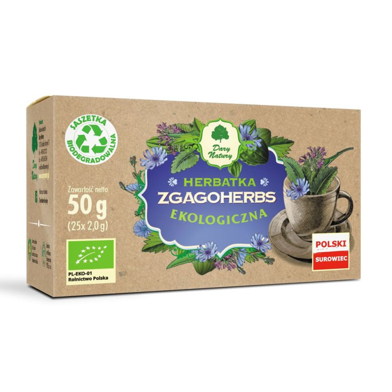 Herbatka Zgagoherbs fix BIO 25*2 g Dary Natury