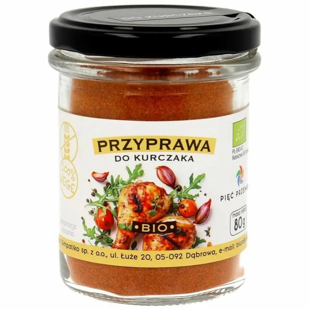 Przyprawa do Kurczaka BIO 80 g Pięć Przemian