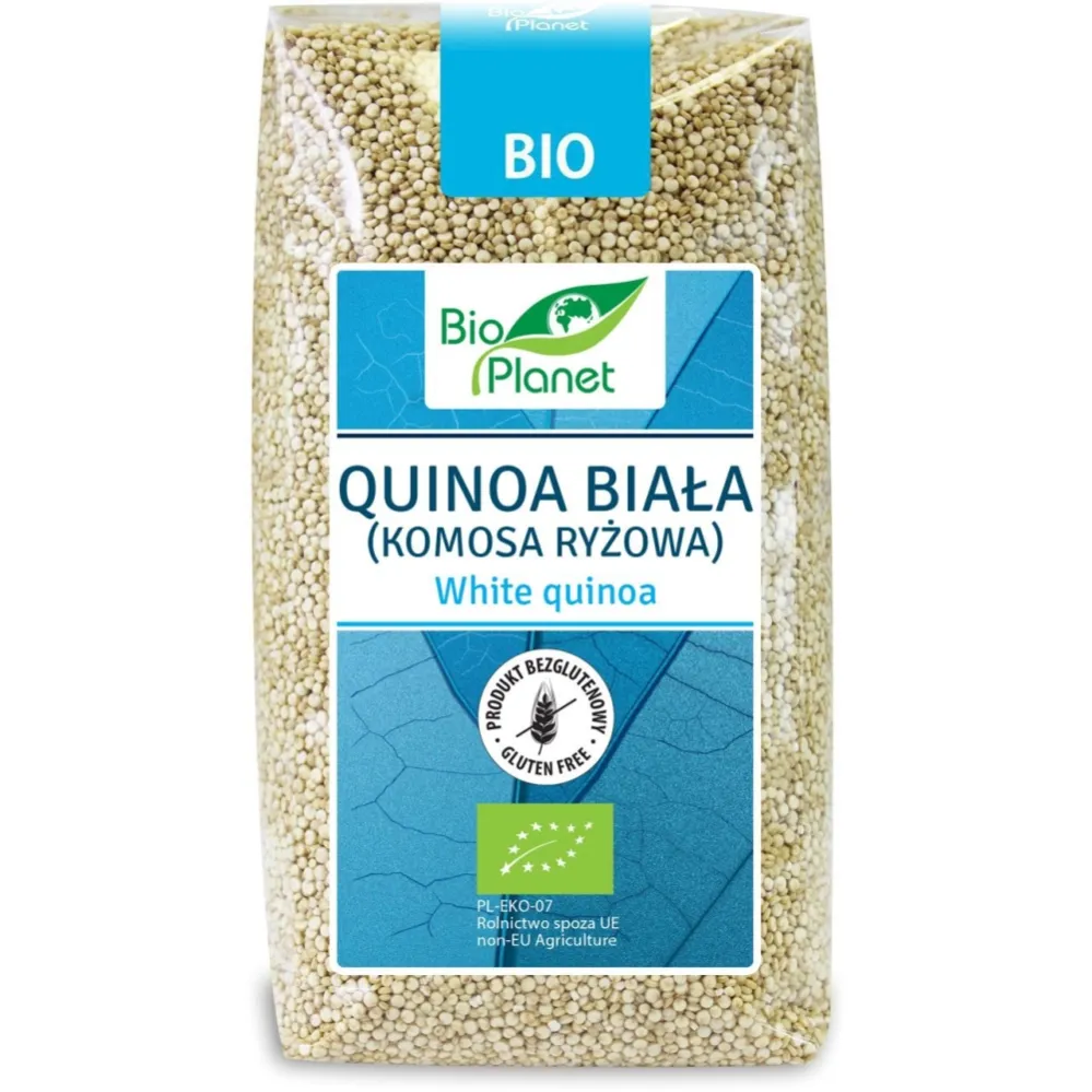Ekologiczna Quinoa Biała – Komosa Ryżowa Bezglutenowa 500 g Bio Planet