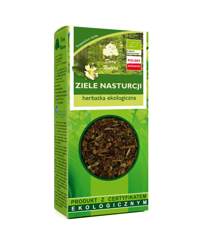 Ziele Nasturcji Herbatka Dary Natury 50 g