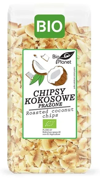 Chipsy płatki kokosowe prażone 150 g Bio Planet (EKO)