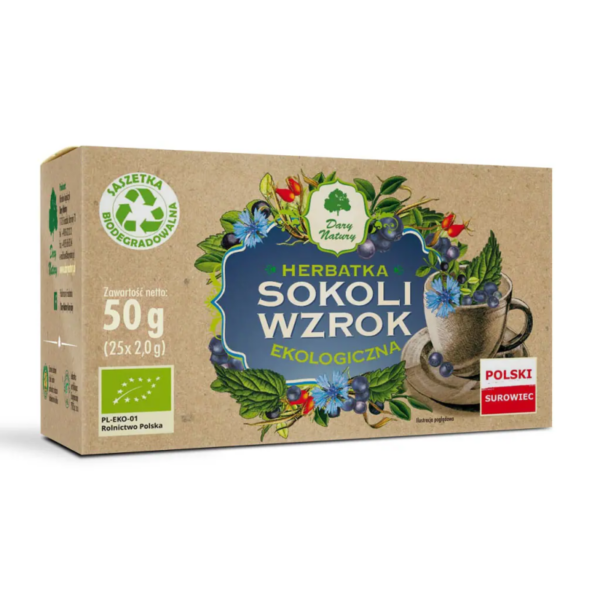 Herbatka Sokoli wzrok fix BIO 25*2 g Dary Natury