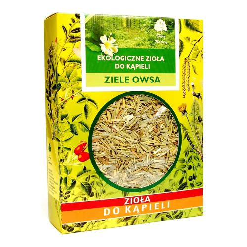 DARY NATURY Owies Słoma Ekologiczne zioła do kąpieli, 150 g