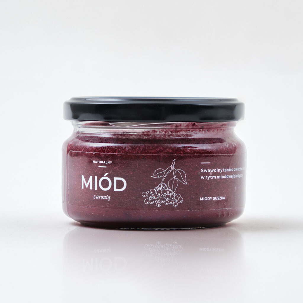 Miód z Aronia 350 g Suszka