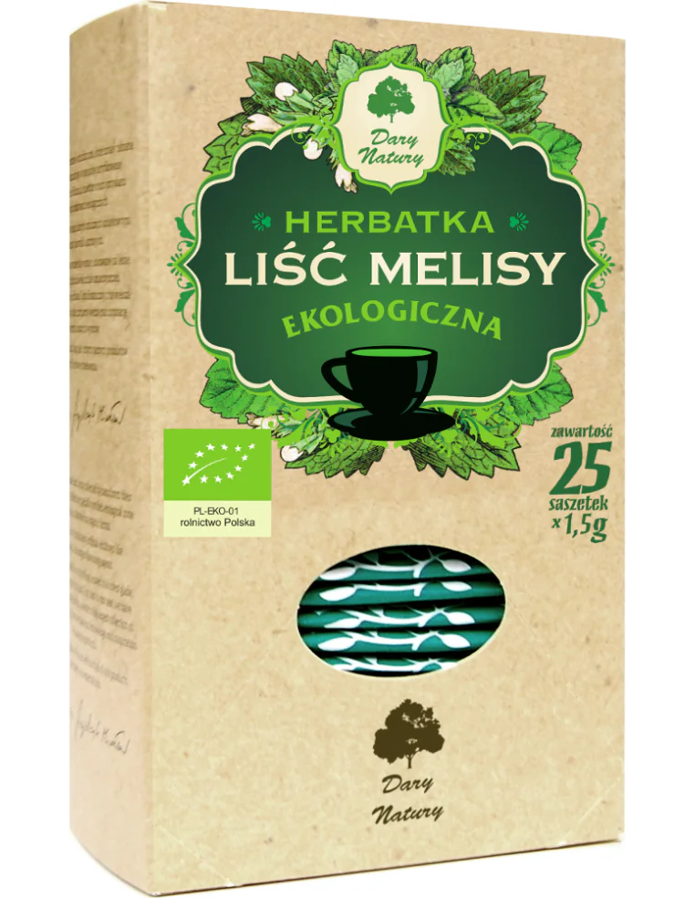Herbatka Melisa liść ekspres 25T DARY NATURY BIO