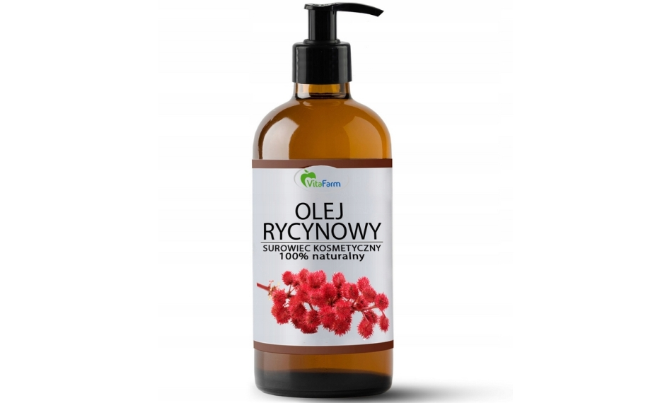 Olej rycynowy 100% nierafinowany 500 ml Vitafarm
