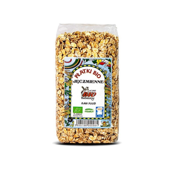 BIO Płatki jęczmienne 300 g Babalscy