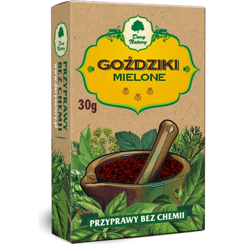 Goździki Mielone 30 g Dary Natury