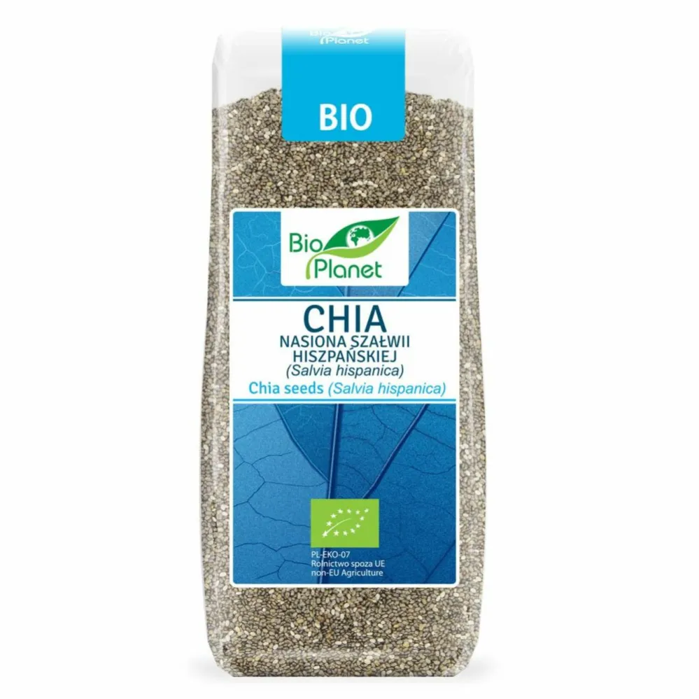Chia – Nasiona Szałwii Hiszpańskiej Bio 200 g – Bio Planet