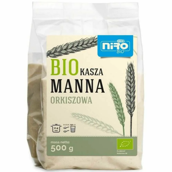 Kasza Manna Orkiszowa Bio 500 g Bio Planet