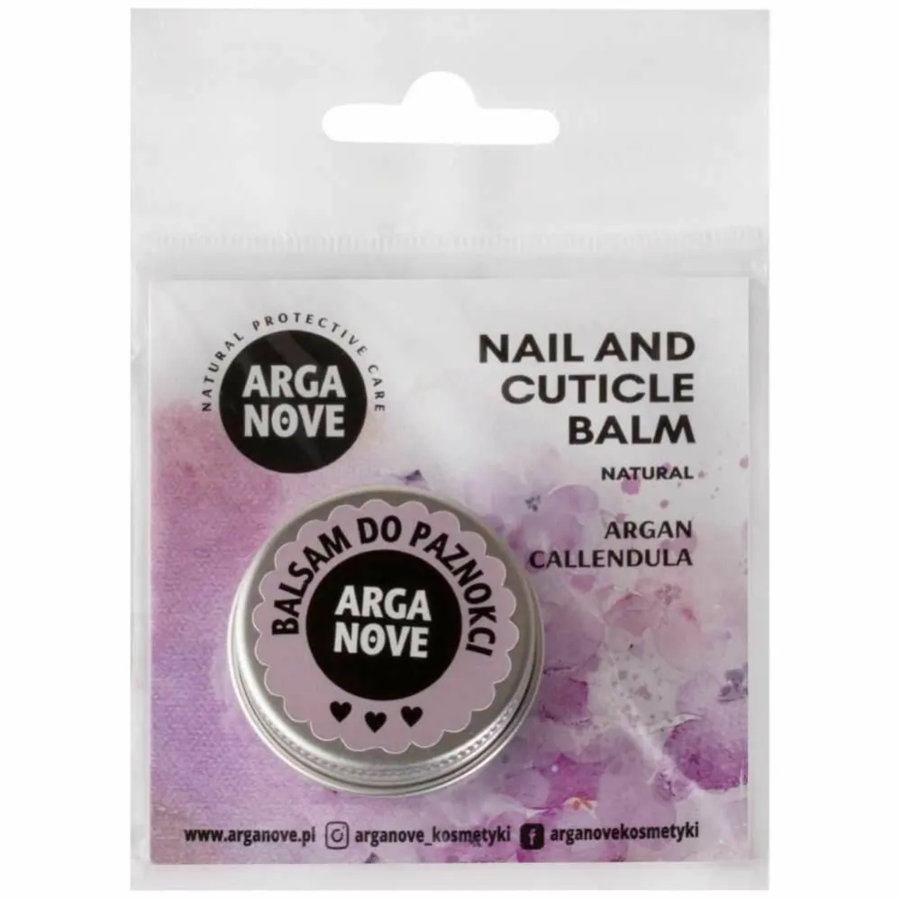 Balsam do Paznokci i Skórek z Olejem Arganowym i Makadamia 15 ml Arganove