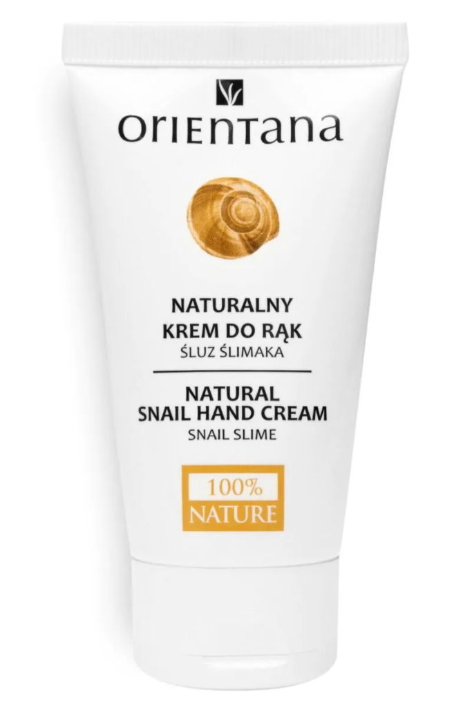 Orientana Naturalny krem do rąk ze śluzem ślimaka 50 ml