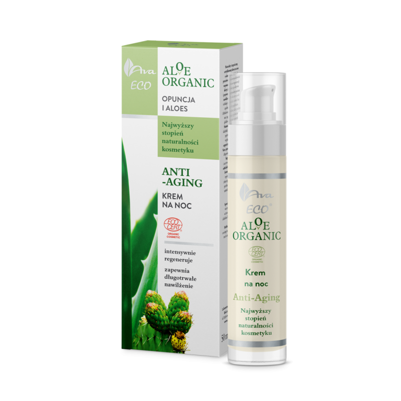 Aloe Organic Anti-Aging Krem Na Noc 50 ml Ava