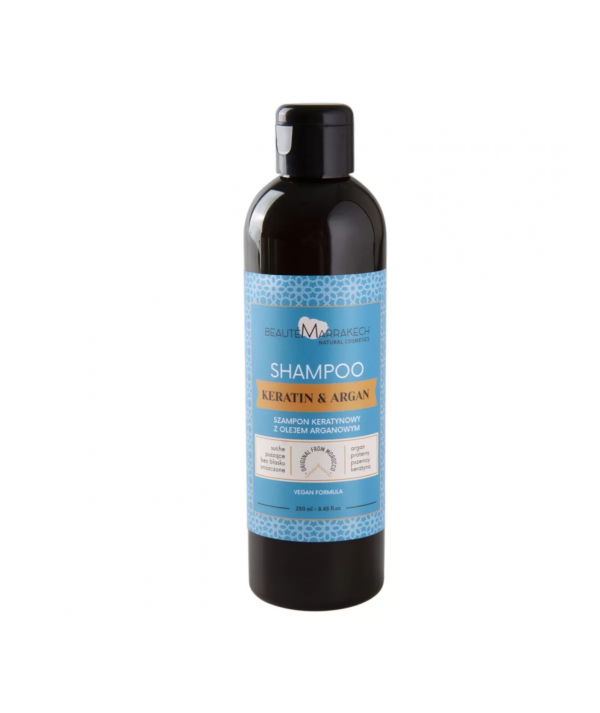 Szampon z keratyną i olejem arganowym 250 ml | Beaute Marrakech