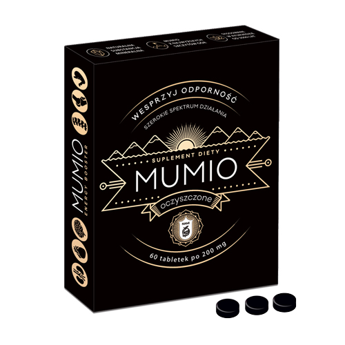 Mumio Oczyszcone 60 tabletek Nami