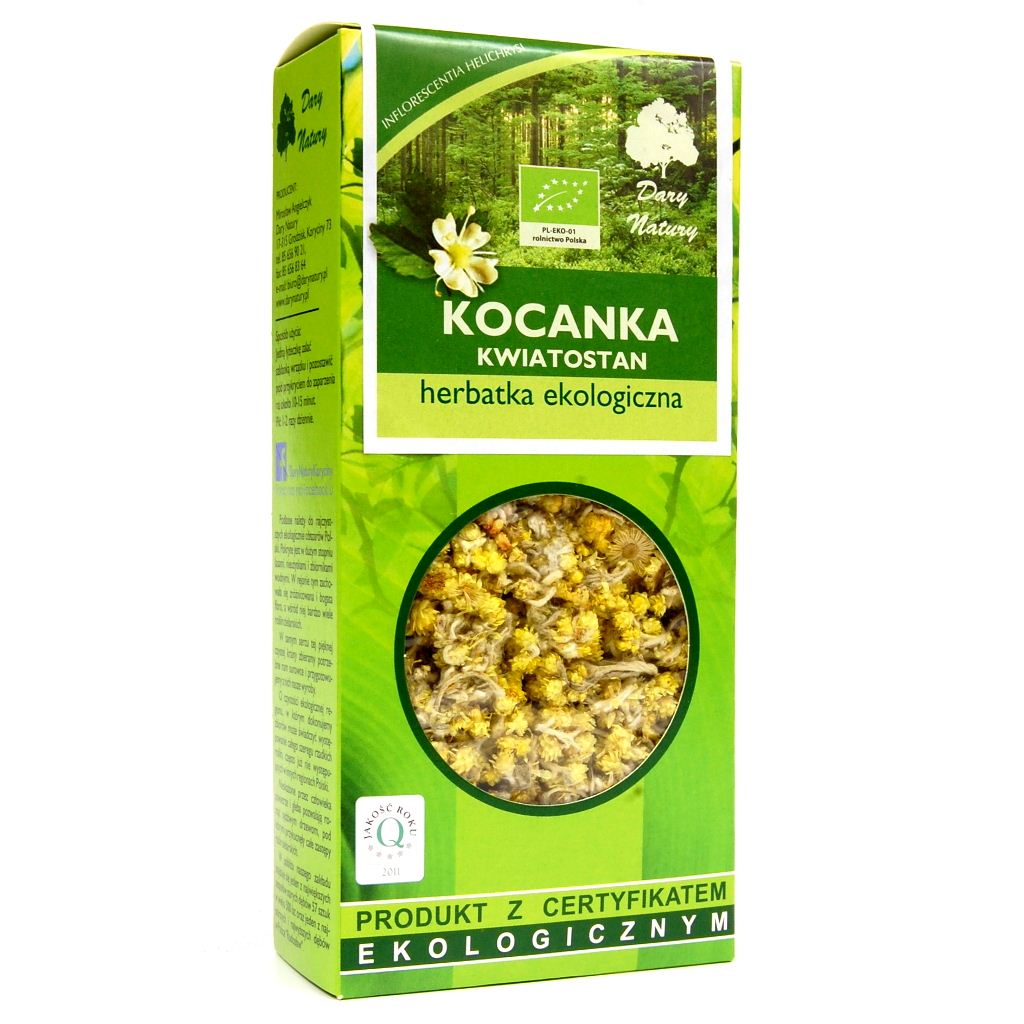 Kocanka Kwiatostan BIO 25 g Dary Natury