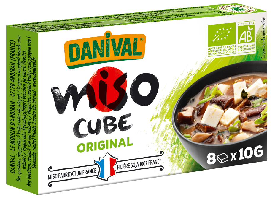 Miso Kostki BIO (8 X 10 g) 80 g Danival