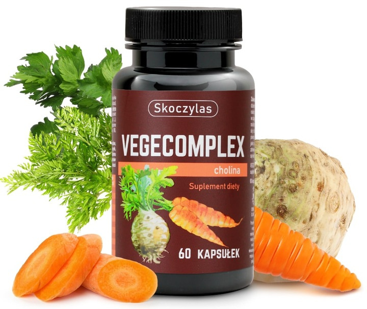 Vegecomplex cholina, 60 kapsułek vege Skoczylas