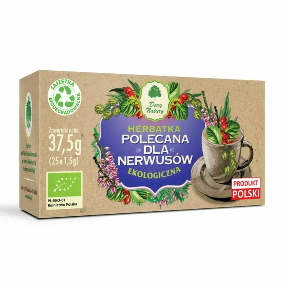 Dla Nerwusów Fix 1,5 g 25 saszetek Dary Natury
