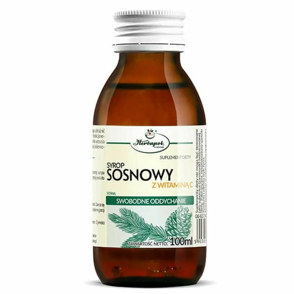Syrop SOSNOWY z Witaminą C 100 ml Herbapol Kraków